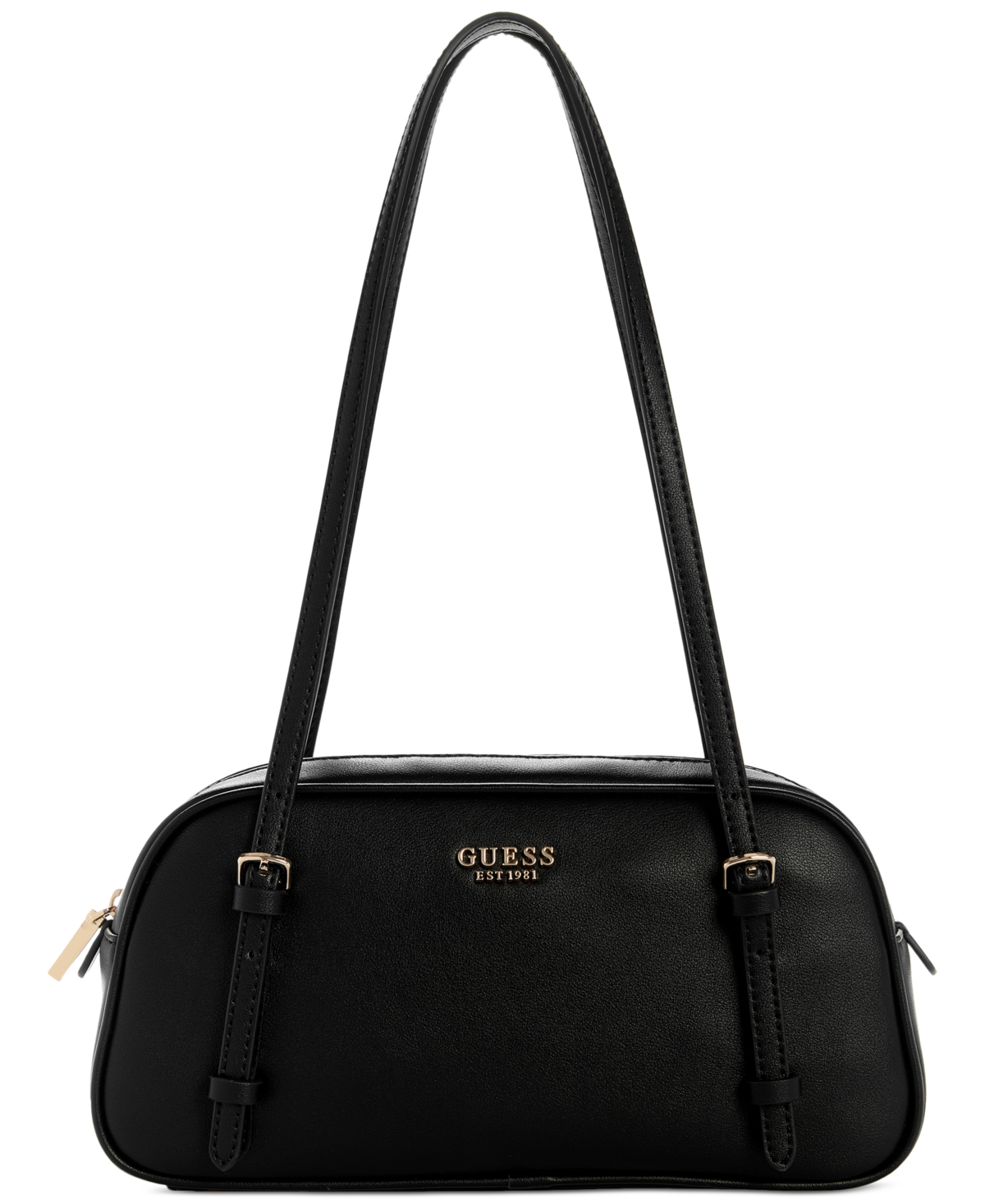 Cerelia Medium Shoulder Satchel - Black
