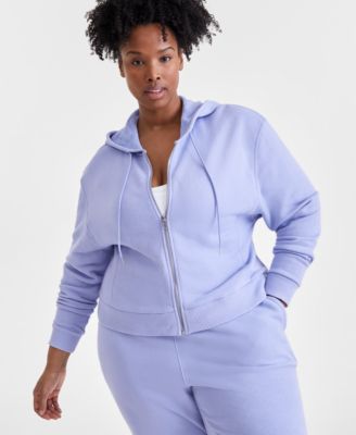 ID Ideology - Plus Size Soft Touch Full-Zip Hoodie
