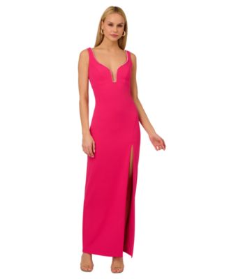 Adrianna Women's Bead-Trim Sweetheart-Neck Sleeveless Gown