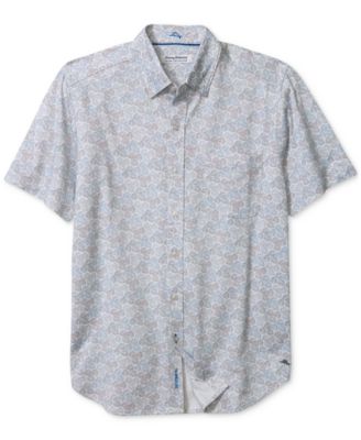 Tommy Bahama - Men's San Lucio Tri Leaf Classic-Fit Geo-Print Button-Down Shirt