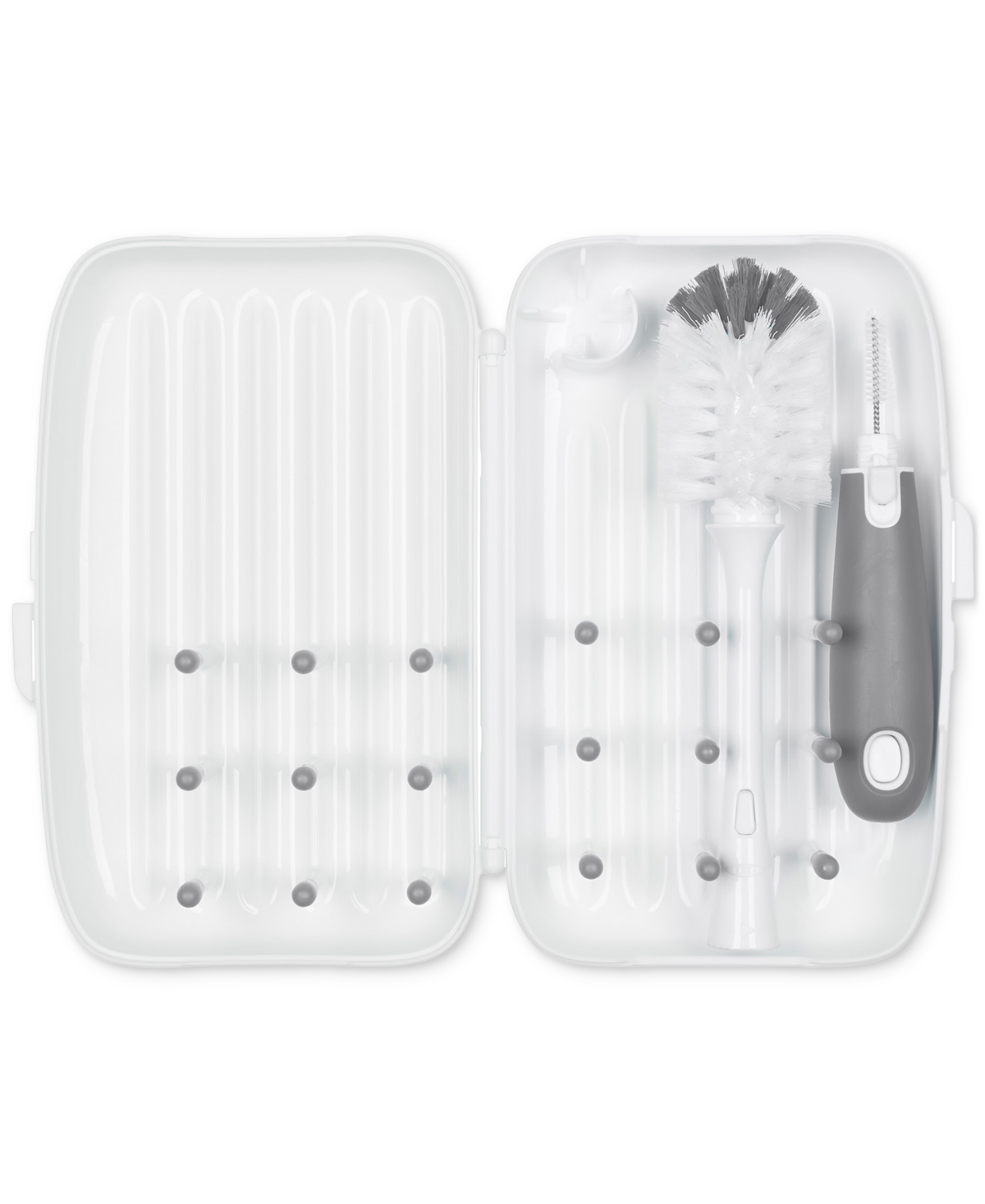 Oxo Tot On The Go Drying Rack With Baby Bottle Brush In No Color