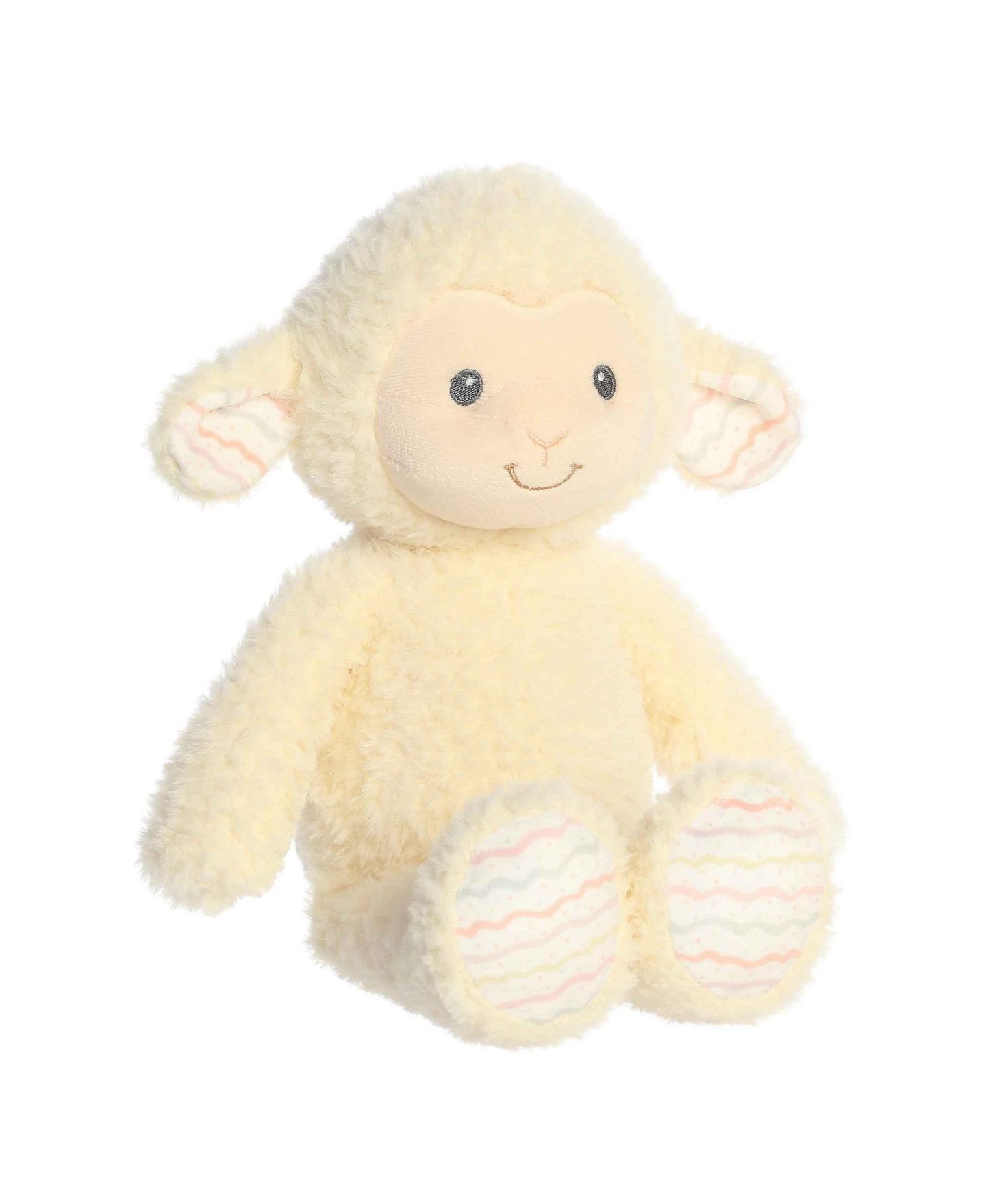 Детская мягкая игрушка ebba Cuddlers Lovelee Lamb 15" Baby Plush, 1-Piece — фото 2