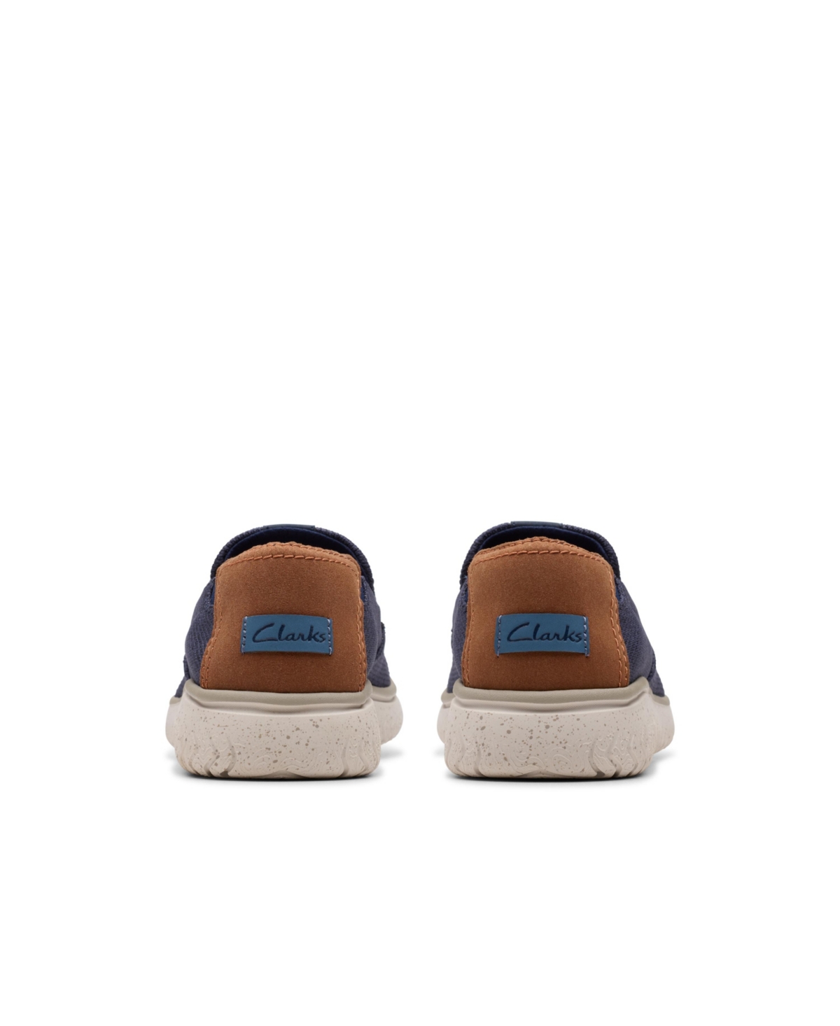 Clarks Men's Collection Relax Lite Step Shoes In Navy Combi Nubuck