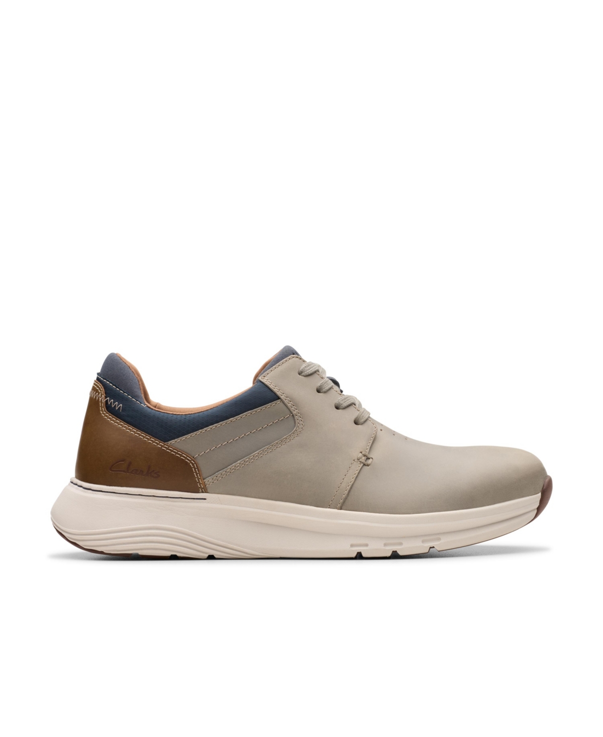 Clarks Men's Collection Motion Trek Pt Shoes In Taupe Combi Nubuck