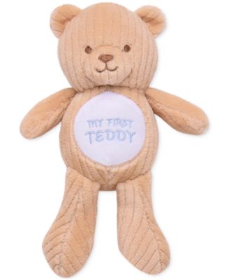 Baby Boys 2-Pc. Giftable My First Blanket & Bear Set 