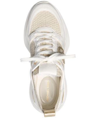 Michael Kors Zuma Knit Trainer Sneakers - Macy's