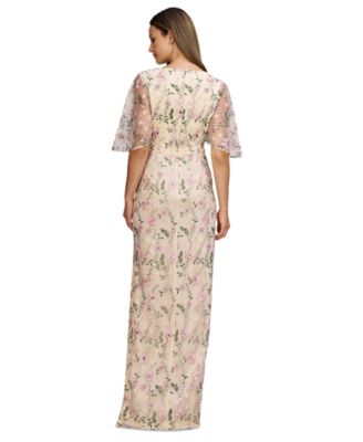 Women's Hannah Floral-Embroidered Gown