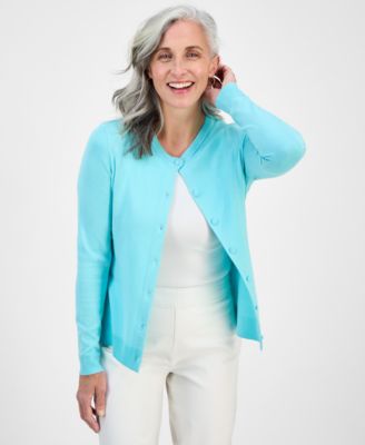 Style & Co - Women's Button-Up Cardigan Sweater