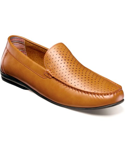 Мужские туфли Stacy Adams Conroy Perfed Slip On, цвет: Рыжевато-коричневый