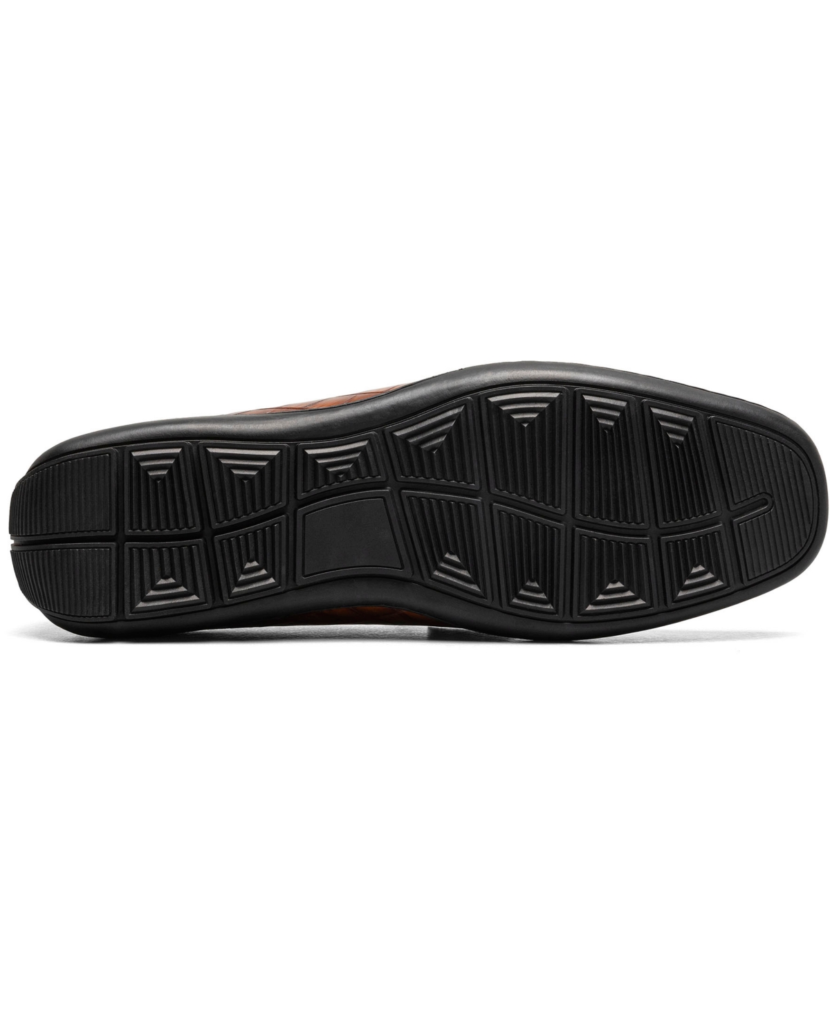 Stacy Adams Men's Embrey Moc Toe Bit Slip On Loafer In Cognac
