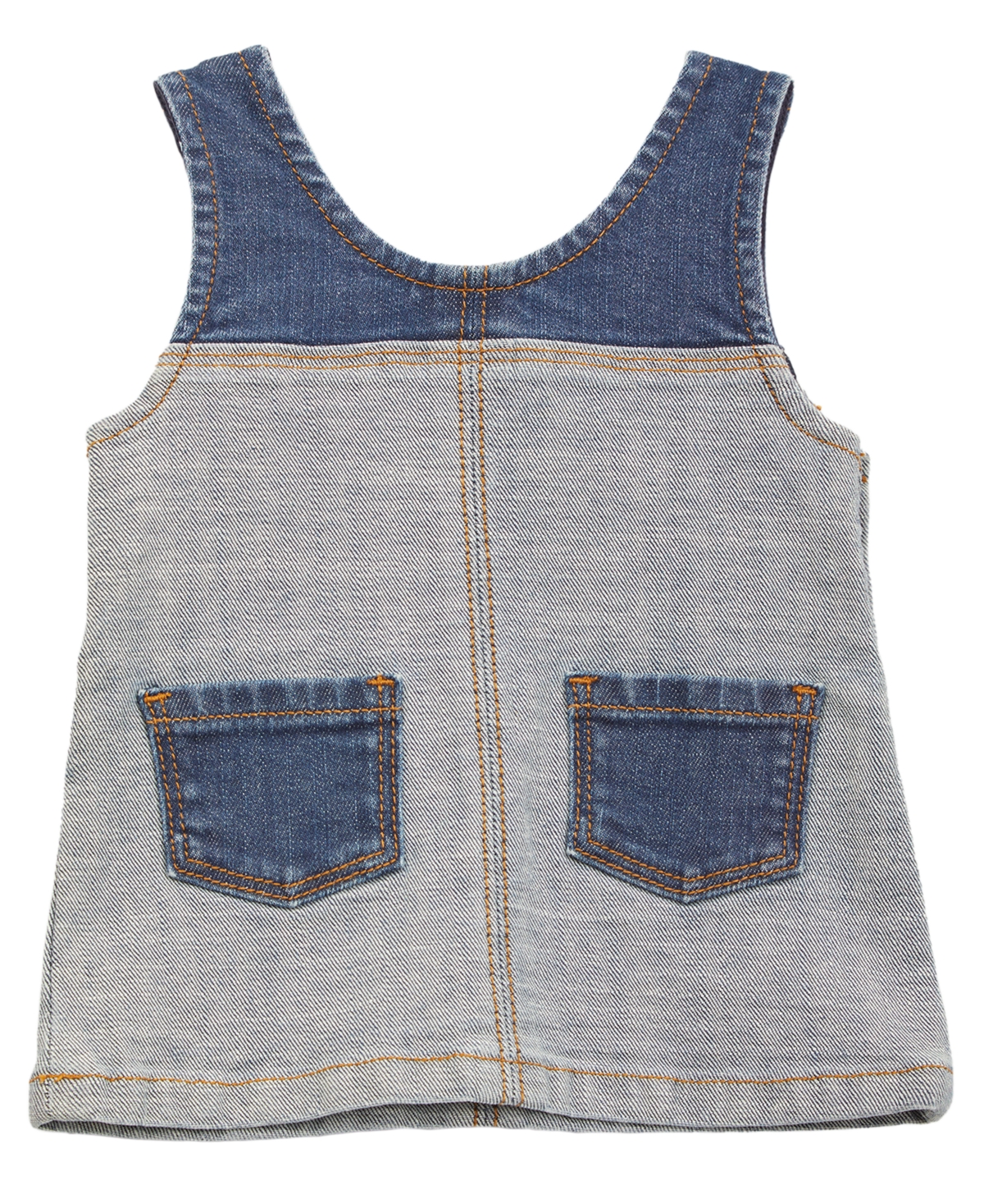 Guess Baby Girl 2-piece Jersey Bodysuit And Denim Skirt In White