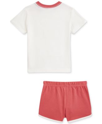 Baby Boys Polo Bear Jersey Tee & Short Set