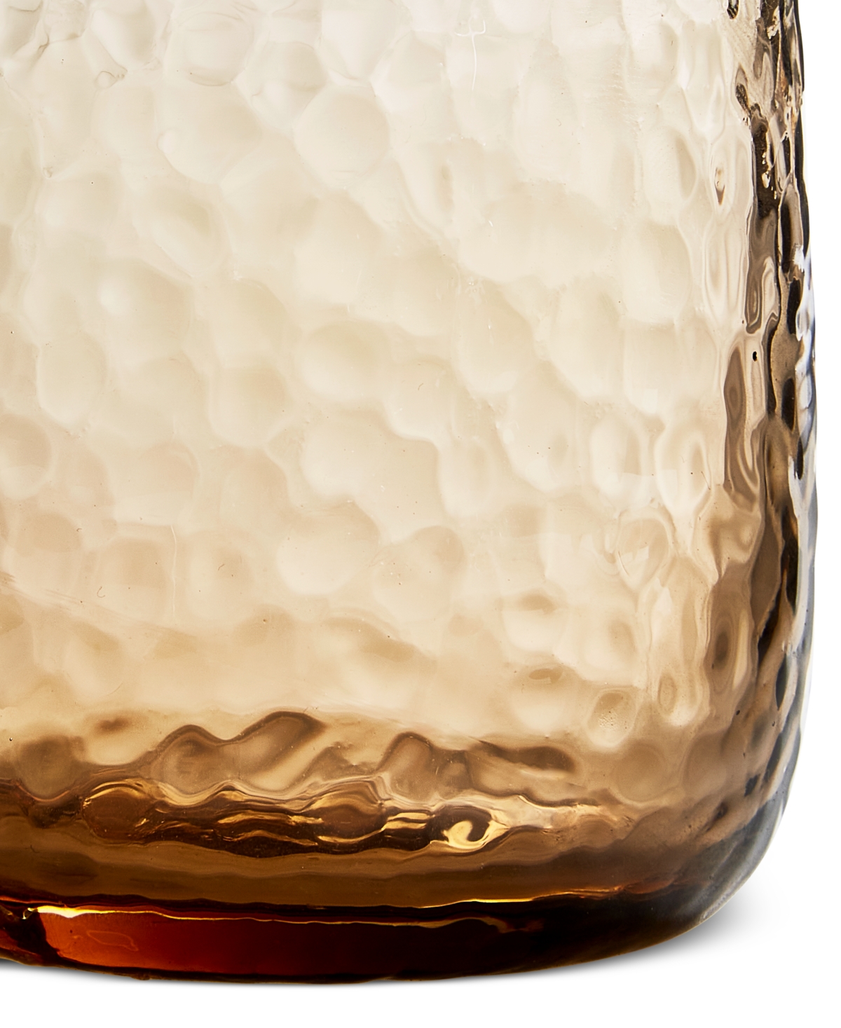 Oake Textured Double Old-fashioned Glasses, Set Of 4, Exclusively At Macy's In Amber