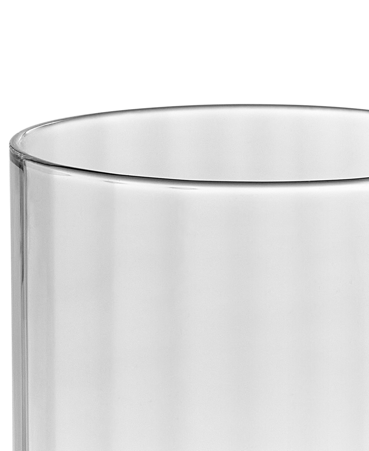 The Cellar Optic Double Old-fashioned Glasses, Set Of 4, Exclusively At Macy's In Clear
