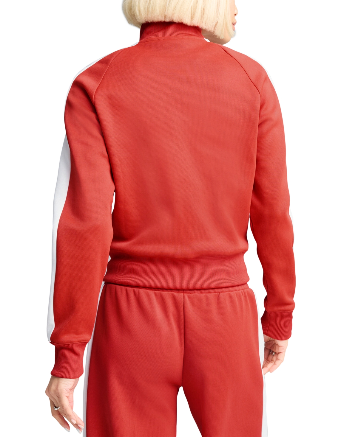 PUMA WOMEN'S T7 ALWAYS ON LONG-SLEEVE SHORT TRACK JACKET 