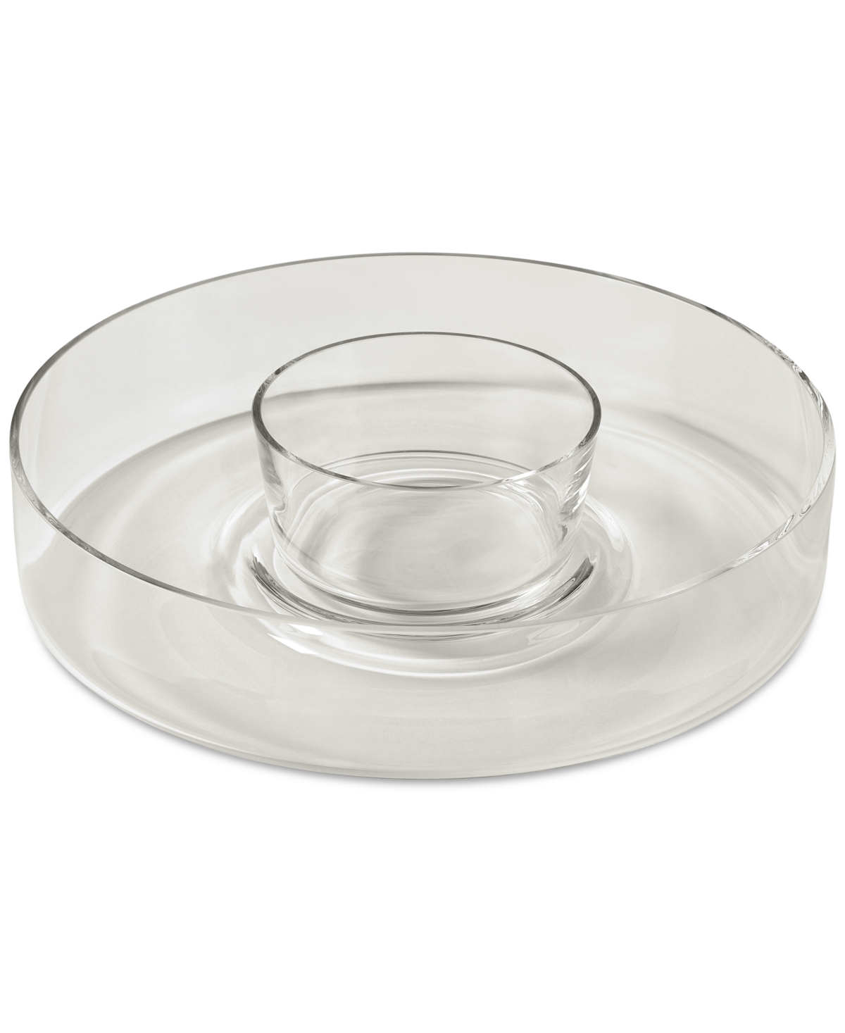 Arch Studios Glass Chip & Dip Set, Exclusively At Macy's In Clear