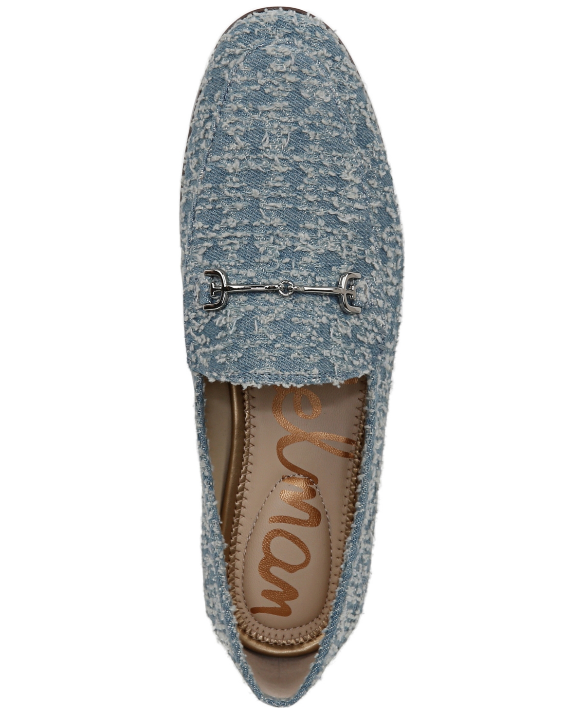 Sam Edelman Loraine Bit Loafer Montrose Blue Denim In Montrose Blue