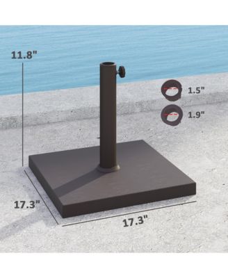Patio Umbrella Base 32 lbs Umbrella Sd for 1.5"/1.9",