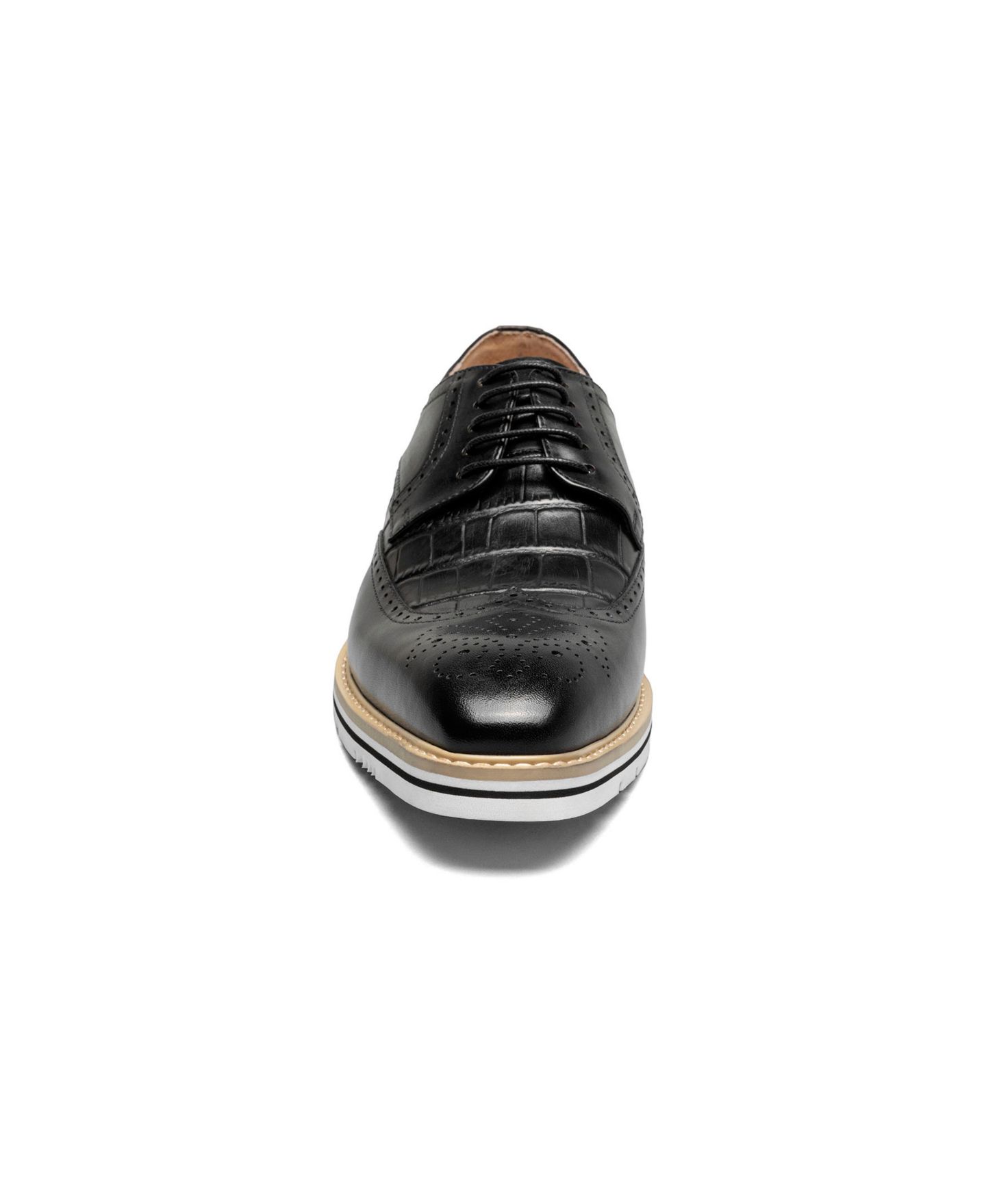 Stacy Adams Men's Beaumont Wingtip Oxford, цвет: Чёрный — фото 2