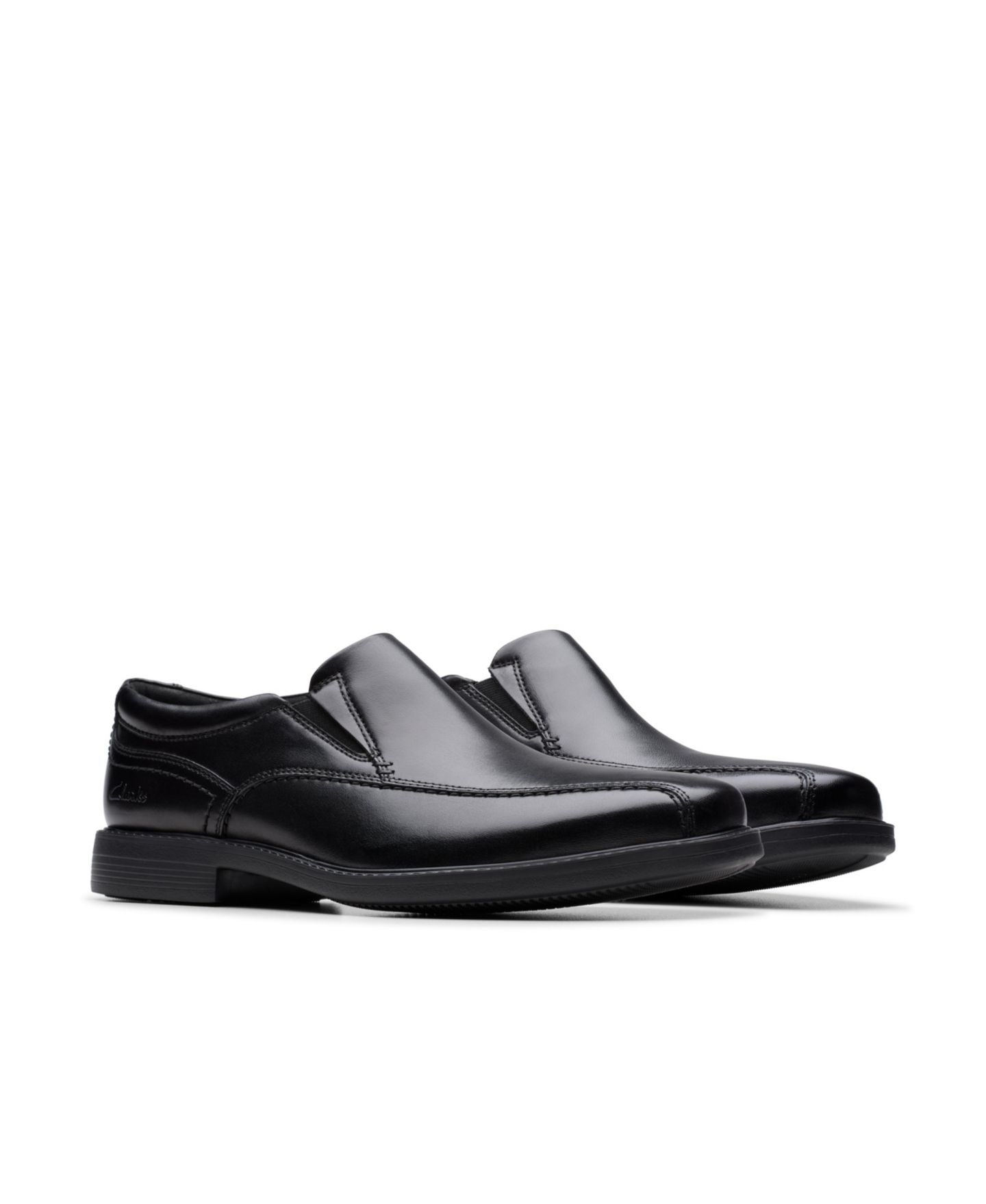 Мужские туфли Clarks Collection Dresslite Step, цвет: Чёрный кожаный — фото 5
