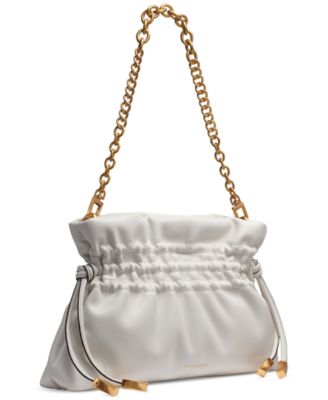 Southold Leather Clutch with Chain Strap