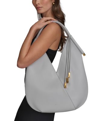 Baldwin Large Shoulder with Leather Wrapped Rounded Handle