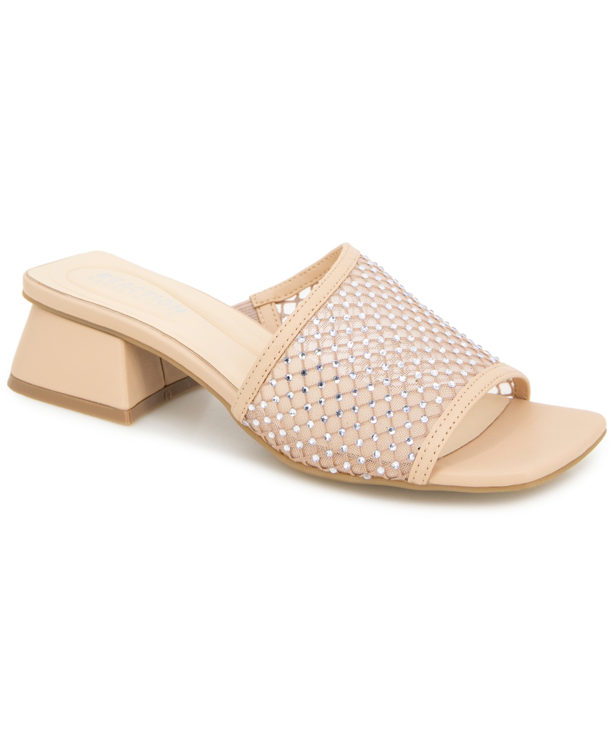 Kenneth Cole Reaction Women's Buenita Block Heel Sandals In Almond