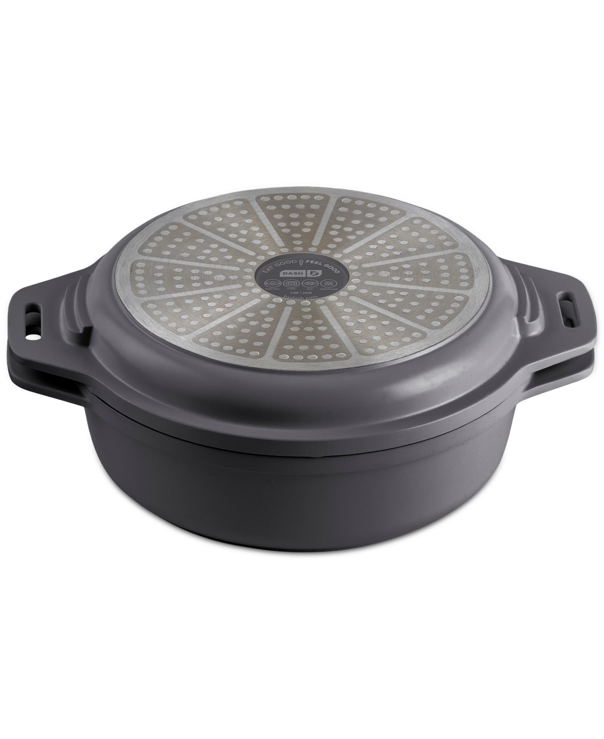 Dash Smartstore 5-in-1 Multipurpose Nesting Cookware Set In Forged Iron