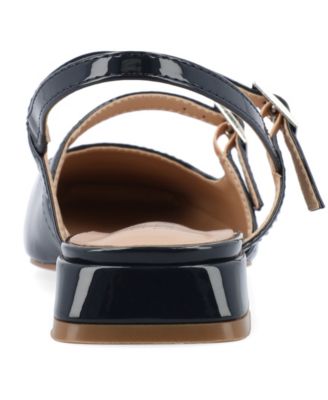 Women's Gretchenn Multi Strap Square Toe Mary Jane Flats