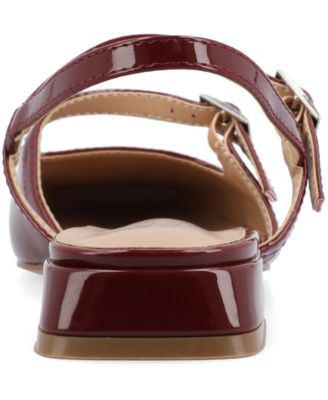 Women's Gretchenn Multi Strap Mary Jane Slingback Flats