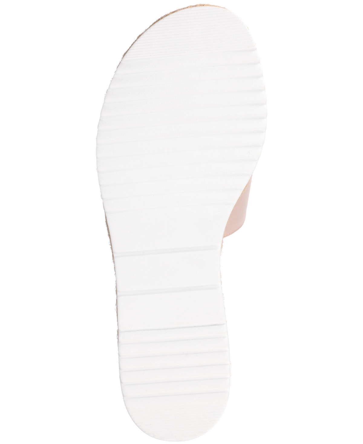 Shop Journee Collection Women's Rosey Espadrille Platform Wedge Sandals In Blush