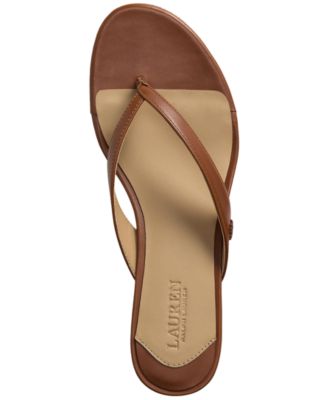 【Ralph Lauren】 Francesa Thong Dress Sandals トングサンダル Lauren Ralph Lauren Women's Francesa Thong Dress Sandals