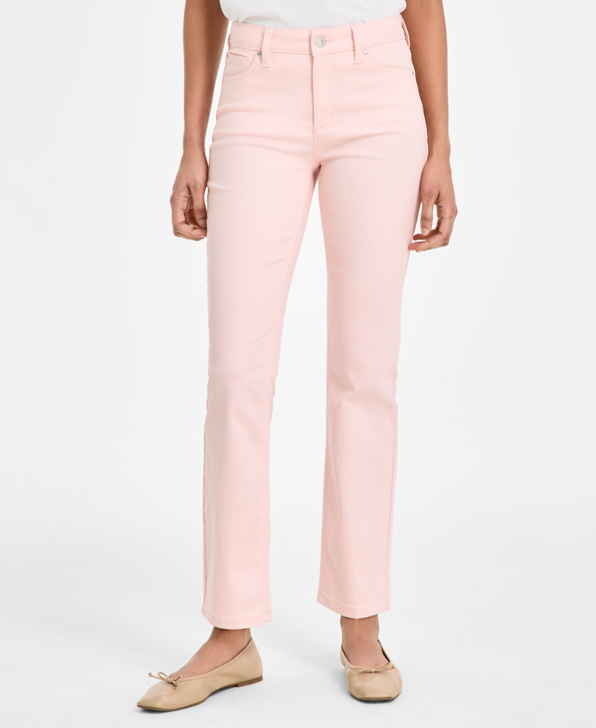 JONES NEW YORK WOMEN'S LEXINGTON STRAIGHT-LEG CITY JEANS 