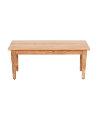 Colby 42"" Traditional Classic Solid Hardwood Bench