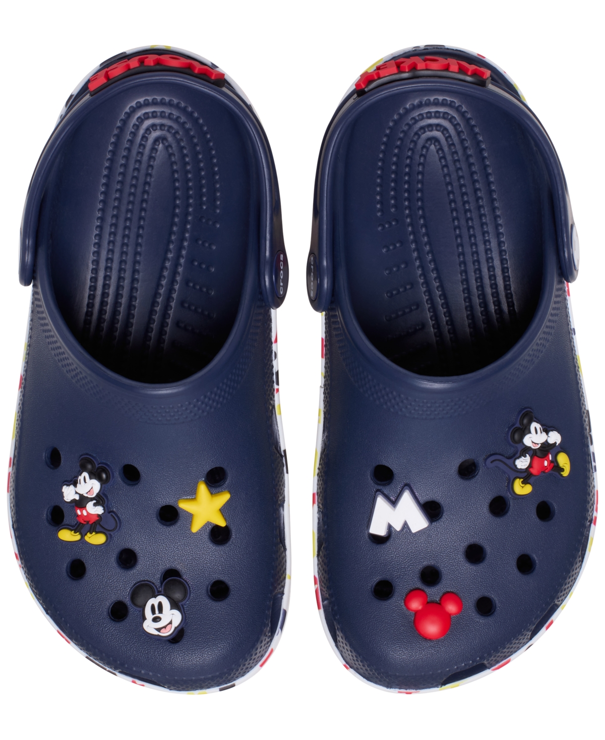 Crocs X Disney Toddler Kids' Mickey Friends Classic Clogs From Finish Line In Navy