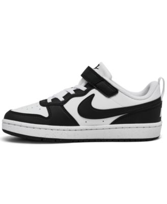Little Kids' Court Borough Low Recraft Fastening Strap Casual Sneakers from Finish Line