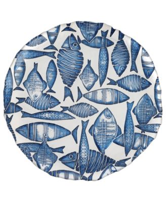 Isola Glass Round Platter