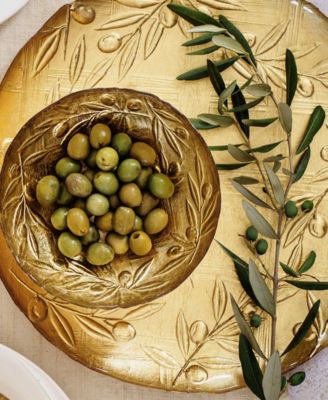 Moon Glass Olive Small Bowl