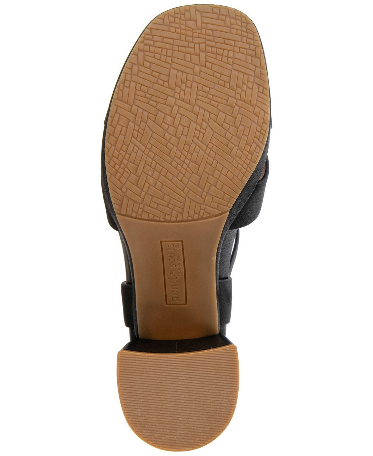Shop Gentle Souls Women's Rimini Block-heel Dress Sandals In Black Leather