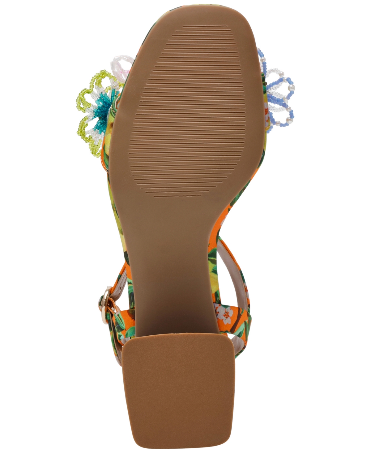 BETSEY JOHNSON WOMEN'S CINTHIA EMBELLISHED BLOCK-HEEL SANDALS 