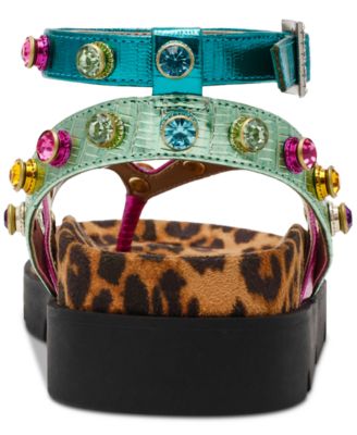 Women's Conley Gemstone Platform Footbed Sandals