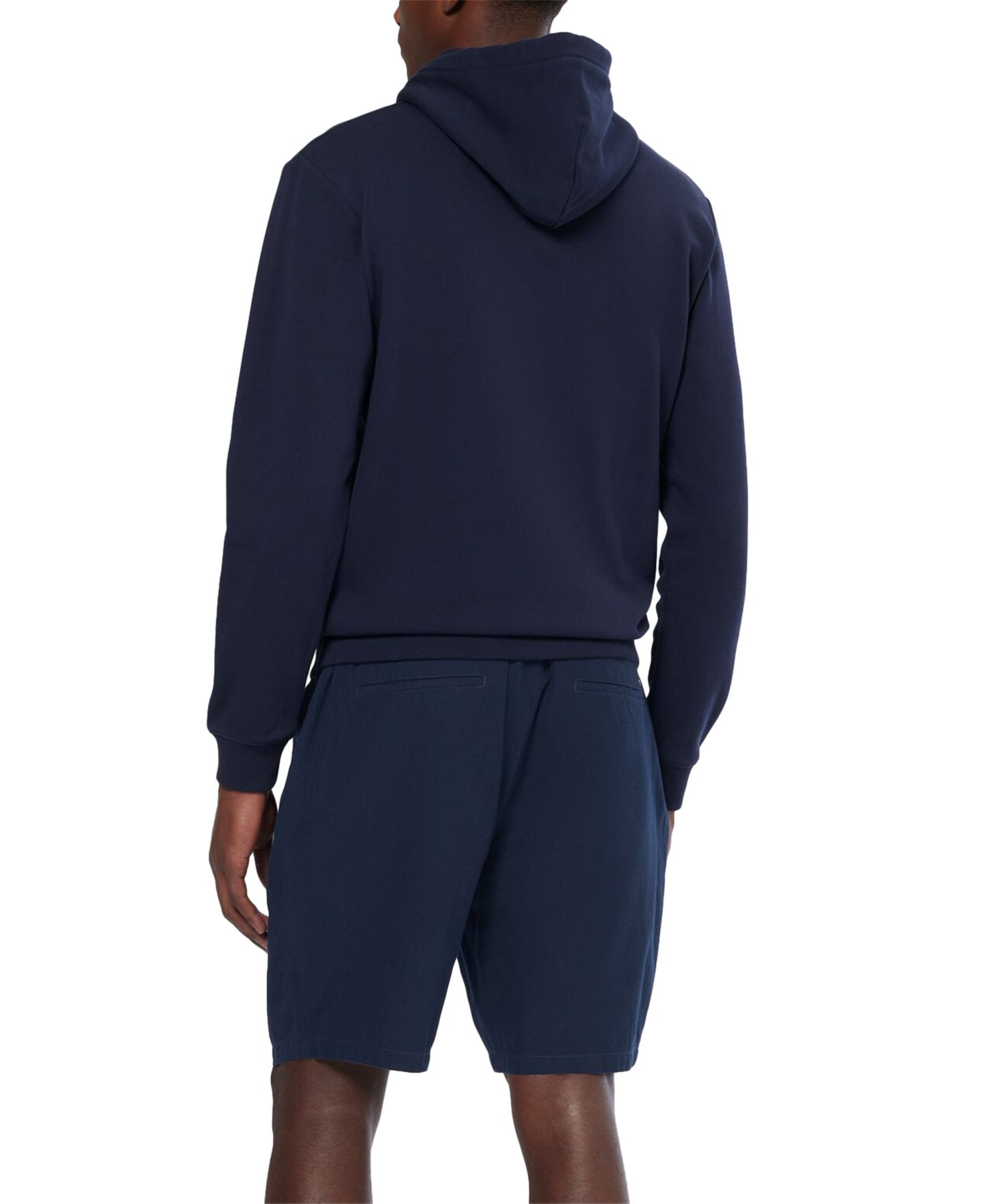 Мужские шорты SCOTCH & SODA 8.3" Drawstring Linen, цвет: Тёмно-синий — фото 4