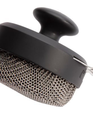 3-in-1 Stainless Steel Chainmail Grill Cleaner