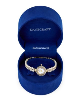 Women's 18K Fine Gold-Plated Analog Watch