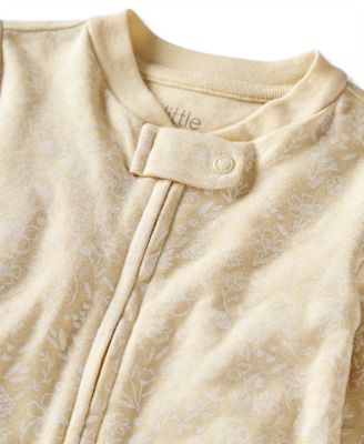 Baby Organic Cotton Footed Pajamas