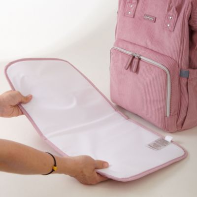 Corduroy Comfort Carryall Diaper Backpack