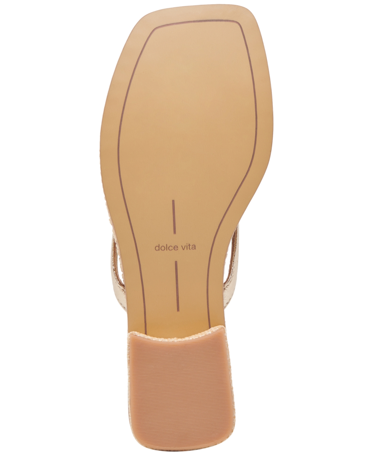 Dolce Vita Women's Barty Sandals In Gold Metallic Leather