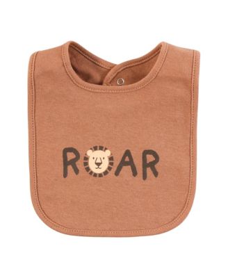 Bulk Pack of 10 Interlock Baby Feeding Bibs