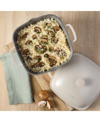 Cast Aluminum 5.2 Quart Dutch Oven Pot with Lid