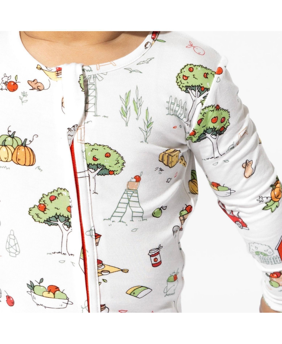 Bellabu Bear Unisex Baby Fall Vibes Convertible Footie In Fall Vibes